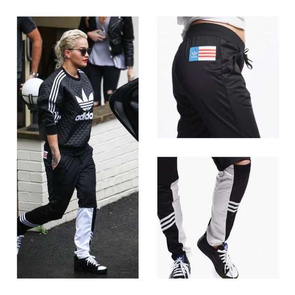 rita ora adidas pants